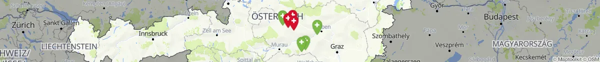 Map view for Pharmacies emergency services nearby Admont (Liezen, Steiermark)